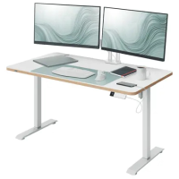 Leitz Ergo elektrisch zit sta bureau wit