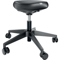 Leitz Ergo kruk met wielen en zitting