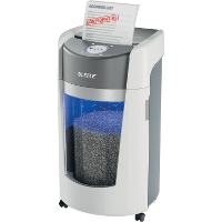 Leitz IQ OptiMax Office papiervernietiger P5 microsnippers 35L papierversnipperaar