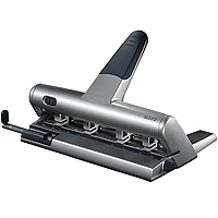 Leitz Meervoudige perforator 5114 00 84 Aantal bladen (max.): 30 Vel (80 g/m²) Aantal gaten: 4 Zilver 1 stuk(s)