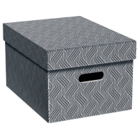 Leitz Opbergdoos VON Grijs 15 l (b x h x d) 265 x 205 x 365 mm 3 stuk(s)
