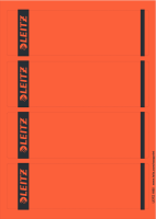 Leitz Ordneretiketten 16852025 61.5 X 192 mm Papier Rood Permanent 100 stuks
