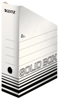 Leitz Solid 4607 4607 00 01 Tijdschriftencassette DIN A4 Wit, Zwart Karton (dun) 1 stuk(s)