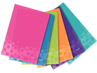 Leitz Wow 4050 Din A4 Polypropyleen Roze, Blauw, Groen, Lila, Turquoise, Oranje 4050 00 99 6 Stuks