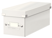 Leitz CD box 30 CDs Gelamineerd karton Wit 1 stuk(s) (b x h x d) 14.3 X 13.6 X 35.2 Cm 6041 00 01
