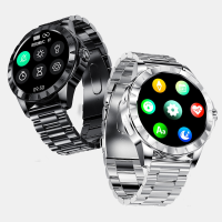 LEMFO LEMZ 1.39 Inch 454*454 pixels Touchscreen ECG Hartslagmeter bluetooth bellen 16 Sportmodi IP67 Waterdicht Smart Wa