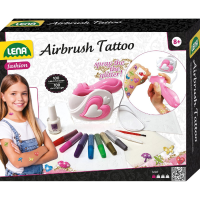 Lena Airbrush tattoo 4 x  1,5 V LR6 AA batterijen niet meegeleverd