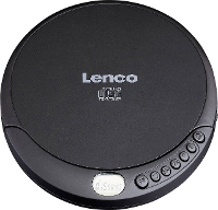 Lenco CD 010 Discman CD, CD RW, CD R Acculaadfunctie Zwart