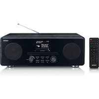 Lenco DIR 260BK Transistorradio met internetradio Zwart