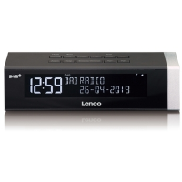 Lenco CR 630WH DAB+ Wekkerradio DAB+, USB, FM Accu laadfunctie Wit