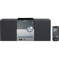 Lenco MC 150 Stereoset CD, CD R, CD RW, MP3 Zwart