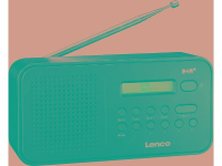 Lenco PDR 015 FM Transistorradio FM Zwart