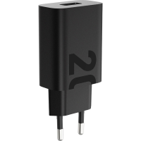 Lenovo Lenovo ZG38C07909, Drinnen, AC, Schwarz USB oplader 20 W USB 2.0 Quick Charge 3.0 Zwart Qualcomm Quick Charge 3.0