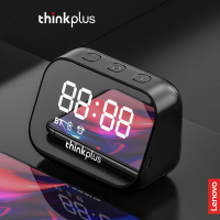 Lenovo thinkplus TS13 Luidspreker Wekker Spiegel Draadloze Bluetooth luidspreker LED Digitale stereo Desktop