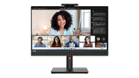 Lenovo ThinkVision T24mv 30 LED monitor Energielabel E (A   G) 61 cm (24 inch) 1920 x 1080 Pixel 16:9 4 ms DisplayPort, Audio Line out, HDMI, USB A 3.2 Gen 1,