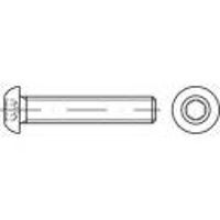 Lenskopschroeven M12 14 Mm Binnenzeskant (inbus) Iso 7380 Staal Galvanisch Verzinkt 100 Stuks Toolcraft 148207