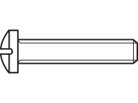 TOOLCRAFT 827136 Lenskopschroeven M3 25 mm Kruiskop Phillips DIN 7985 Staal Galvanisch verzinkt 100 stuk(s)