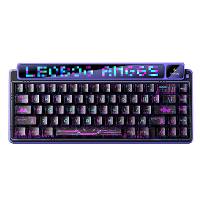LEOBOG AMG65 Aangepast Mechanisch Toetsenbord met TFT LED scherm 67 Toetsen Drievoudige Modus Draadloos/Bluetooth/Bekabe