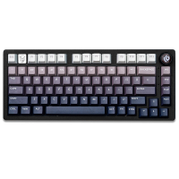LEOBOG Hi75 81 Toetsen PBT Keycap Set Cherry Profiel Vijfzijdige Hete Sublimatie Aangepaste Toetsen voor Mechanische Toe