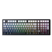 LEOBOG Hi98 Pro Tri mode Mechanisch Toetsenbord 101 Toetsen Draadloos Warm Verwisselbare Gasketstructuur LEOBOG Schakela