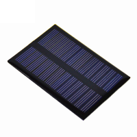 Polysilicium Epoxy 5.5V 80 * 55 fotovoltaïsch zonnepaneel 0.6W voor bureaulamp