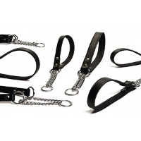 Leren Halve Sliphalsband Voor De Hond 45 Cm X 18 Mm