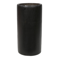Lesli Living Kaarshouder bamboe   grijs groen   16 cm