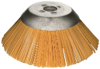 Lessmann 42500101 Kegelborstel HFB D. Lev mm boor. 25,4 Mm PES 10 mm 10000min  1 LESMANN 1 stuk(s)