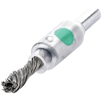 Lessmann Penseelborstel D.6Mm schacht 6 mm draaddikte 0,25mm VA 4500min 451458 451458 1 stuk(s)