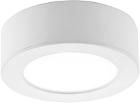 LeuchtenDirekt 14380 16 Oskar LED opbouwlamp Energielabel: LED 10.1 W Warm wit Wit