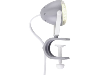 LeuchtenDirekt Podgy LED klemlamp 2 W Grijs