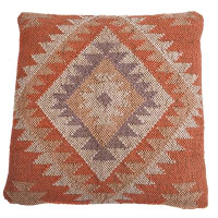 Lex&max Kussen Kelim Diamant Terracotta #95;_45x45 Cm
