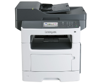 Lexmark Mx510de Multifunctionele Laserprinter A4 Printen, Kopiã«ren, Scannen Adf, Duplex, Lan