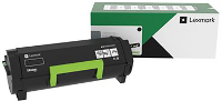 Lexmark Toner Lexmark   Hohe Ergiebigkeit   Schwarz   original Origineel Zwart 66S2X00