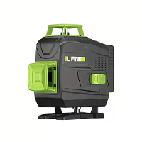 LFINE 16 lijn lasersysteemset zelfnivellerend oplaadbare lithiumbatterij 4800mAh VS stekker met aluminium draaiende basi