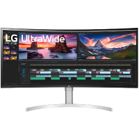 LG 38WN95CP W ledmonitor WQHD, HDMI, DisplayPort, Thunderbolt, Audio, AMD FreeSync