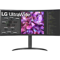 LG UltraWide 34WQ75C B ledmonitor 2x HDMI, 1x DisplayPort, 5x USB A, 1x USB C, 1x RJ 45