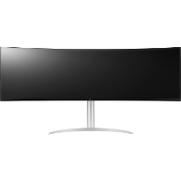 LG UltraWide 49WQ95C W ledmonitor 2x HDMI, 1x DisplayPort, 1x USB A 2.0, 2X USB A 3.2 (5 Gbit/s), USB C