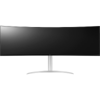 LG UltraWide 49WQ95C W ledmonitor 2x HDMI, 1x DisplayPort, 3x USB A, 1x USB C