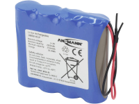 Li ion Accupack 14.8 V 2600 mAh 18650 Kabel Ansmann 4S1P