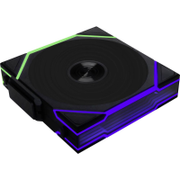 Lian Li Lian Li UNI FAN TL Wireless Lüfter, ARGB, PWM   Reverse Blade, 120mm, schwarz PC ventilator (b x h x d) 120 x 28 x 124 mm