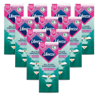 Libresse All Fluid Protection Extra Long Inlegkruisjes Multiverpakking