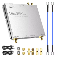 LibreVNA 100kHz 6GHz Vector Netwerk Analyzer Professionele USB gebaseerde VNA Volledige 2 poorts Antenne Analyzer Extern