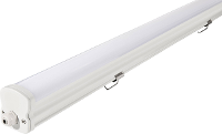 Lichtline DeLUX splash LED kuiplamp voor vochtige ruimte LED LED vast ingebouwd 50 W Neutraalwit Wit