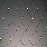 Lichtnet Buiten 208 LED Warm wit (l x b) 3 m x 3 m Hellum
