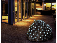 Lichtnet Buiten 230 V/50 Hz 200 LED Koud wit (l x b) 300 cm x 200 cm Polarlite
