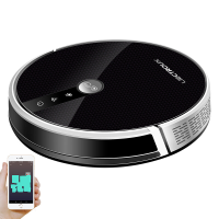 LIECTROUX C30B Smart Robot Stofzuiger 6000 Pa Zuig Navigatie met Geheugen WiFi Toepassing Elektrische Watertank Borstell