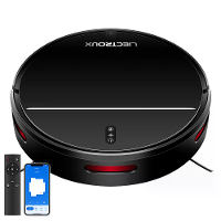 Liectroux M7S PRO Robotstofzuiger Slimme dynamische navigatie WiFi app Alexa met 200ML waterreservoir Nat vegen