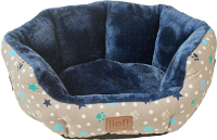 Lief! Pluche Slaapmand Boys voor kat en hond 50 cm