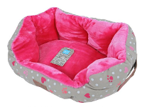 Lief! Pluche Slaapmand Girls voor kat en hond 50 cm
